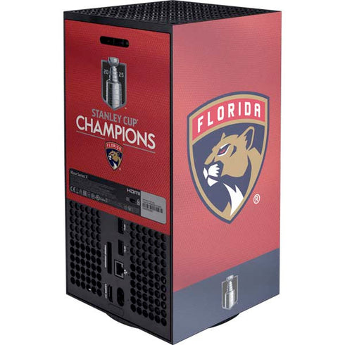 2025 Stanley Cup Champions Florida Panthers Xbox Series X Console Skin