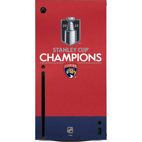 2025 Stanley Cup Champions Florida Panthers Xbox Series X Console Skin