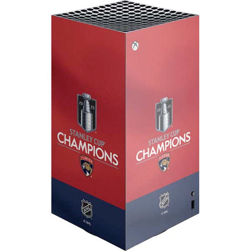 2025 Stanley Cup Champions Florida Panthers Xbox Series X Skins
