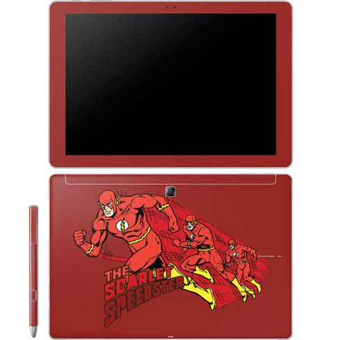DC Comics The Flash Classic Art in Sequence Running pose Galaxy Book 12in Skin