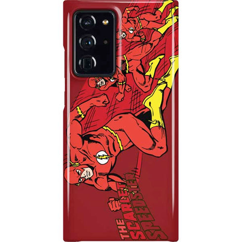 DC Comics The Flash Classic Art in Sequence Running pose Galaxy Cases