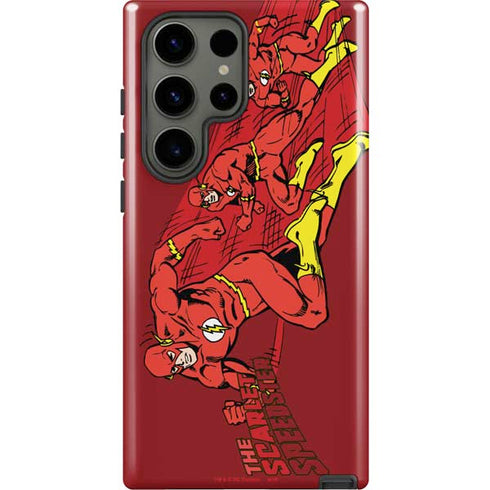 DC Comics The Flash Classic Art in Sequence Running pose Galaxy S23 Ultra Pro Case