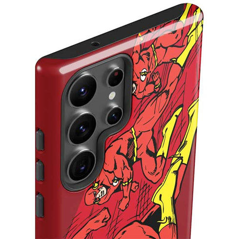DC Comics The Flash Classic Art in Sequence Running pose Galaxy S23 Ultra Pro Case