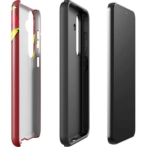 DC Comics The Flash Classic Art in Sequence Running pose Galaxy S25 Impact Case