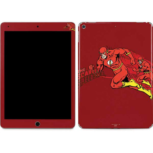 DC Comics The Flash Classic Art in Sequence Running pose iPad Skins