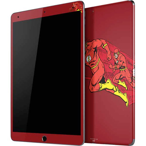 DC Comics The Flash Classic Art in Sequence Running pose iPad Skins