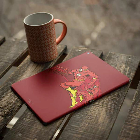 DC Comics The Flash Classic Art in Sequence Running pose iPad Skins