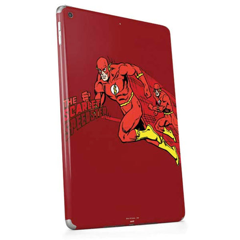 DC Comics The Flash Classic Art in Sequence Running pose Apple iPad Skin