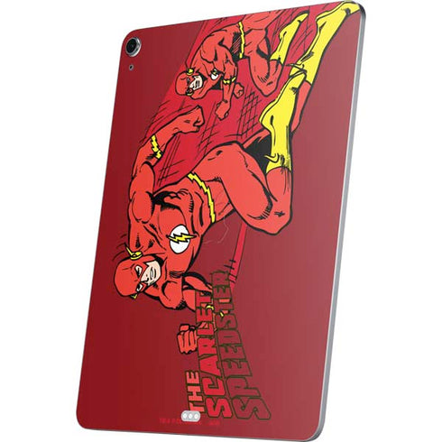 DC Comics The Flash Classic Art in Sequence Running pose Apple iPad Air Skin