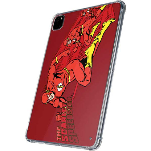DC Comics The Flash Classic Art in Sequence Running pose iPad Pro 11in (2024) Clear Case