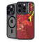 DC Comics The Flash Classic Art in Sequence Running pose iPhone 14 Pro Kickstand Case