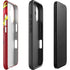 DC Comics The Flash Classic Art in Sequence Running pose iPhone 16 Impact Case