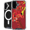 DC Comics The Flash Classic Art in Sequence Running pose iPhone 16 Plus MagSafe Case