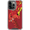 DC Comics The Flash Classic Art in Sequence Running pose iPhone 16 Pro Max Clear Case