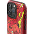 DC Comics The Flash Classic Art in Sequence Running pose iPhone 16 Pro Max Impact Case