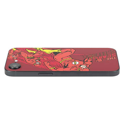 DC Comics The Flash Classic Art in Sequence Running pose iPhone 16e Skin