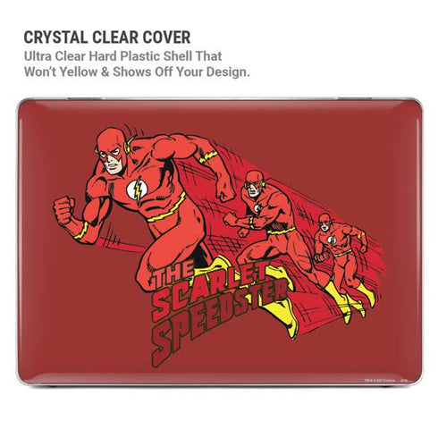 DC Comics The Flash Classic Art in Sequence Running pose MacBook Pro 14in (2021-24) Case plus Skin