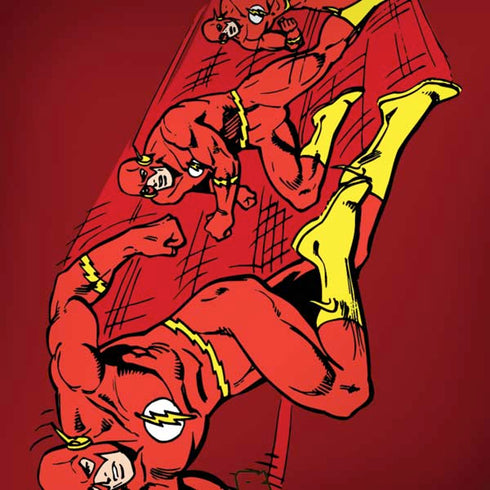 DC Comics The Flash Classic Art in Sequence Running pose Moto G6 Skin
