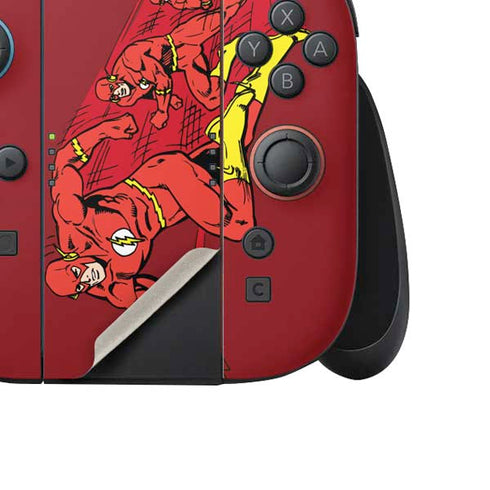 DC Comics The Flash Classic Art in Sequence Running pose Nintendo Switch 2 (2025) Joy-Con Controller Skin