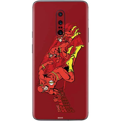 DC Comics The Flash Classic Art in Sequence Running pose OnePlus 7 Pro Skin