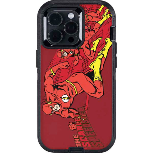 DC Comics The Flash Classic Art in Sequence Running pose Otterbox Defender iPhone Skin
