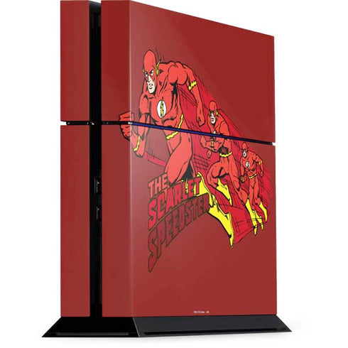 DC Comics The Flash Classic Art in Sequence Running pose PlayStation PS4 Skins