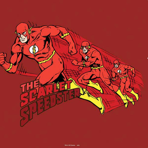 DC Comics The Flash Classic Art in Sequence Running pose PS4 Console Skin