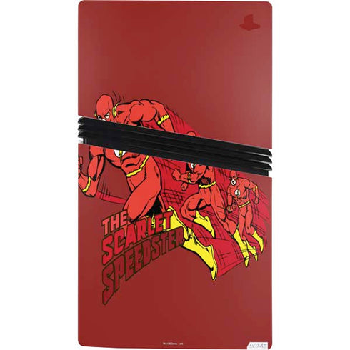 DC Comics The Flash Classic Art in Sequence Running pose PS5 Pro Bundle Skin