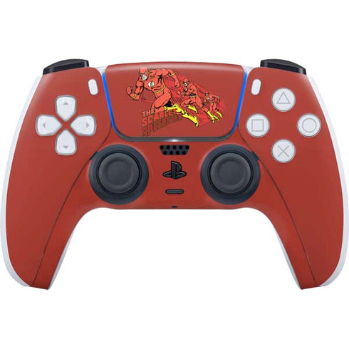DC Comics The Flash Classic Art in Sequence Running pose PlayStation PS5 Skins