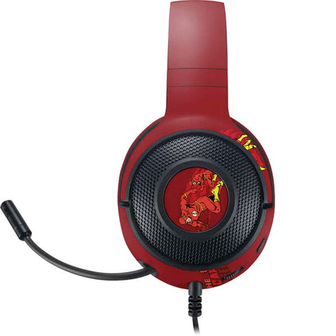 DC Comics The Flash Classic Art in Sequence Running pose Razer Kraken X Skin
