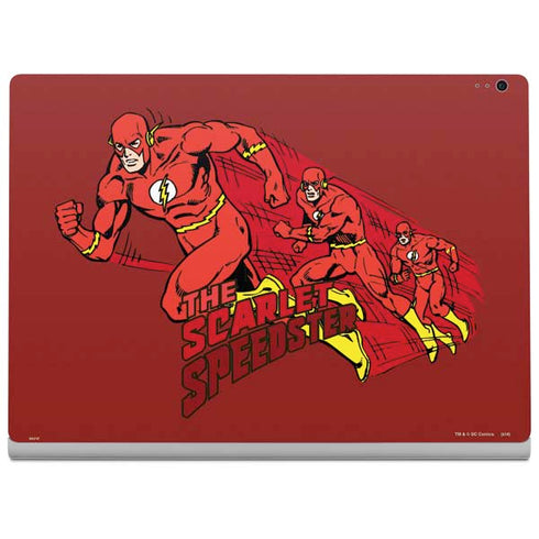 DC Comics The Flash Classic Art in Sequence Running pose Surface Book 2 15in Skin