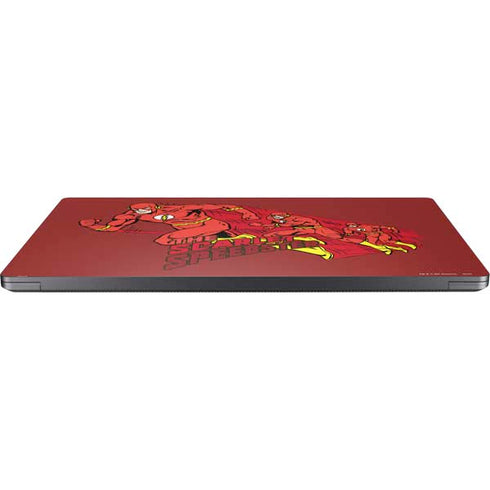 DC Comics The Flash Classic Art in Sequence Running pose Surface Laptop 7 15in Skin