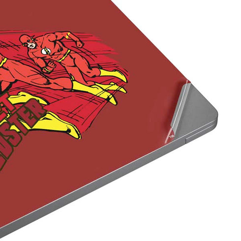 DC Comics The Flash Classic Art in Sequence Running pose Laptop Skins