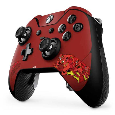 DC Comics The Flash Classic Art in Sequence Running pose Xbox One Elite Controller Skin