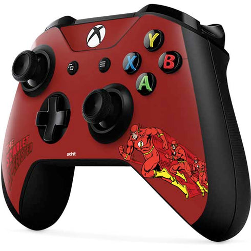 DC Comics The Flash Classic Art in Sequence Running pose Xbox One X Controller Skin