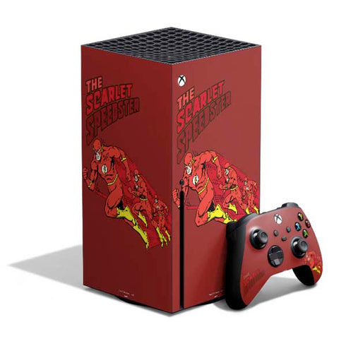 DC Comics The Flash Classic Art in Sequence Running pose Xbox Series X Bundle Skin