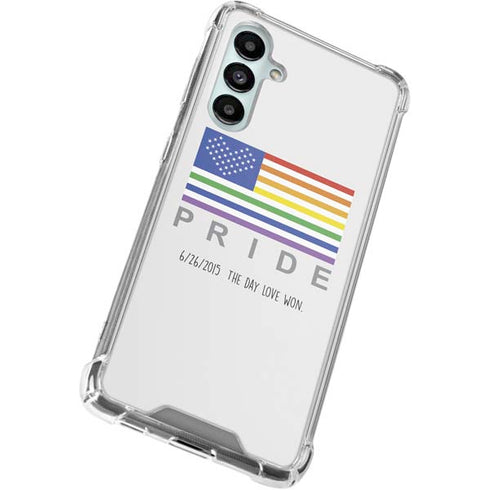 6-26 The Day Love Won Galaxy A16 5G Clear Case
