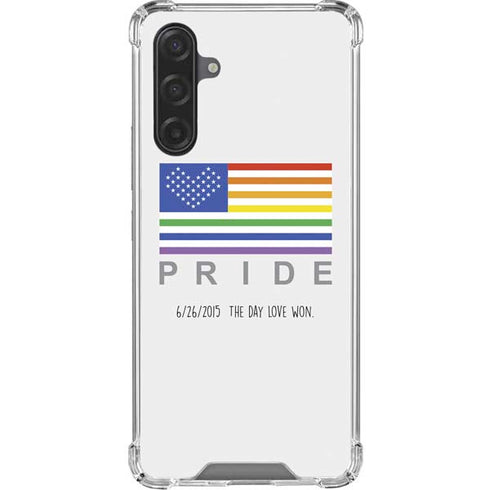 6-26 The Day Love Won Galaxy A17 Clear Case