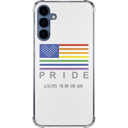 6-26 The Day Love Won Galaxy A55 5G Clear Case