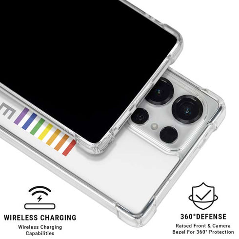 6-26 The Day Love Won Galaxy S25 Ultra Clear Case