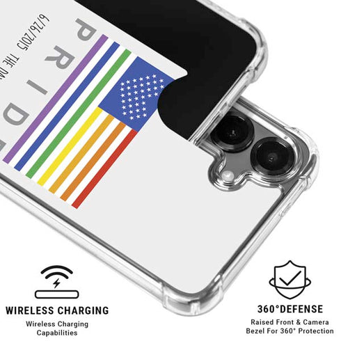 6-26 The Day Love Won Galaxy S26 Clear Case