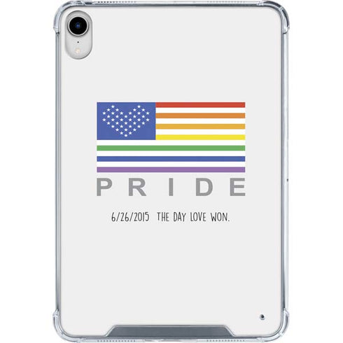 6-26 The Day Love Won iPad 11th Gen (2025) Clear Case
