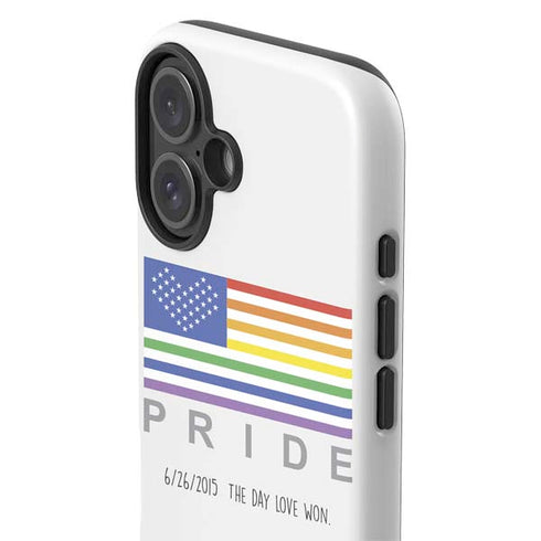 6-26 The Day Love Won iPhone 16 Plus Impact Case