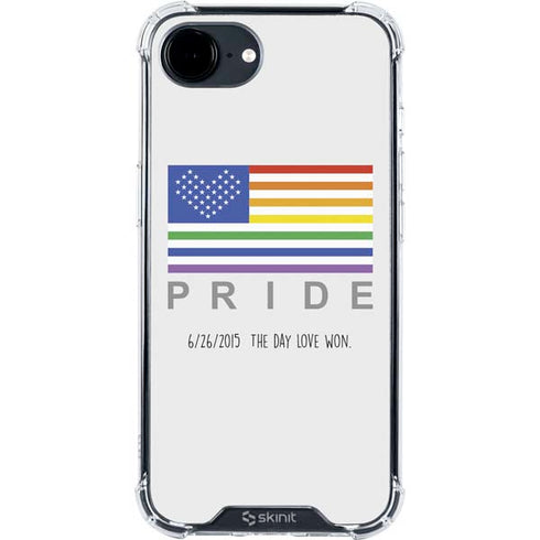 6-26 The Day Love Won iPhone 16e Clear Case