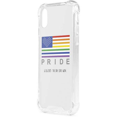 6-26 The Day Love Won iPhone XS Clear Case
