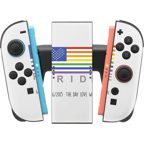 6-26 The Day Love Won Nintendo Switch 2 (2025) Joy-Con Controller Skin