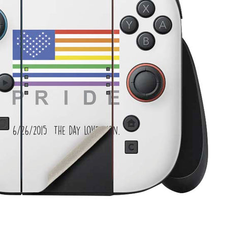 6-26 The Day Love Won Nintendo Switch 2 (2025) Joy-Con Controller Skin