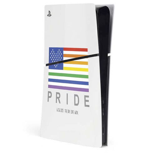 6-26 The Day Love Won PS5 Slim Digital Edition Console Skin