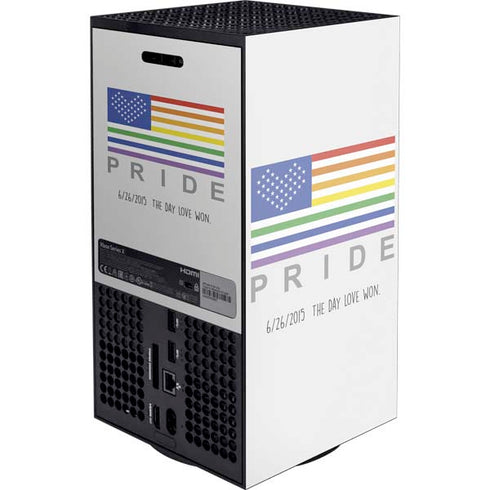 6-26 The Day Love Won XBox Series X Digital Edition Console Skin