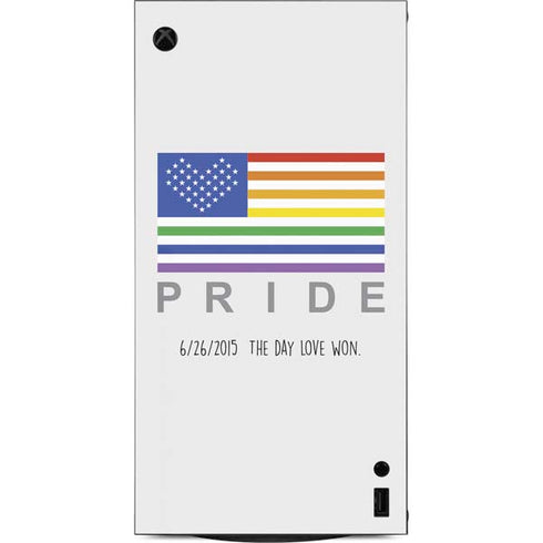 6-26 The Day Love Won XBox Series X Digital Edition Console Skin